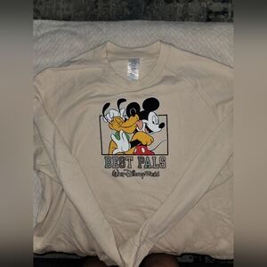 Disney BEST PALS Lightweight Sweatshirt XXL NWT